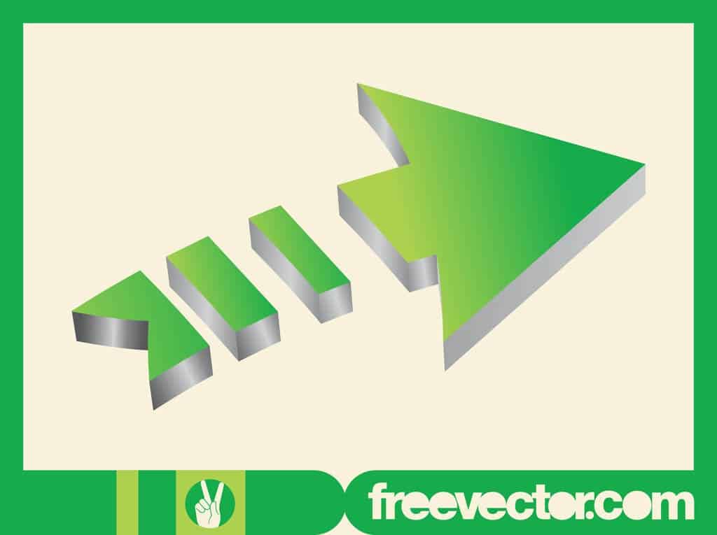 Green-3D-Arrow