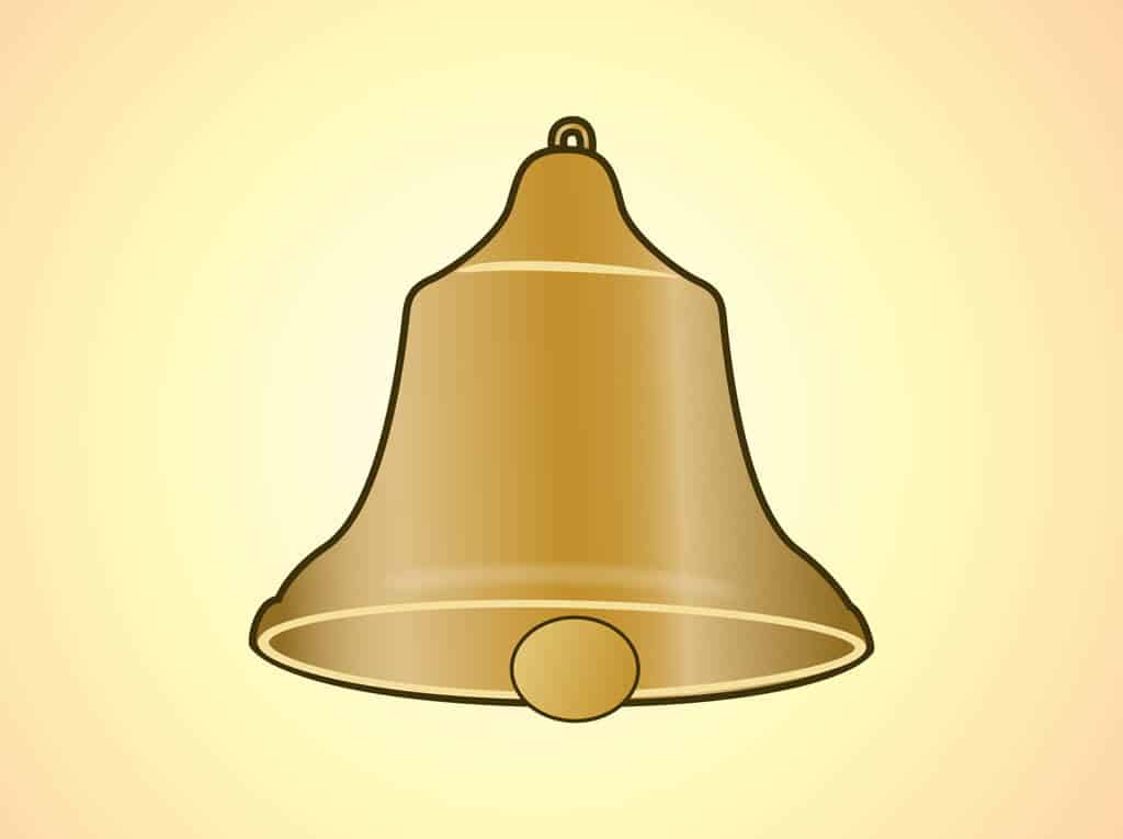 Golden-Bell-Vector