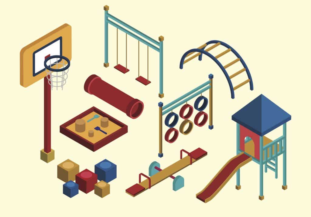 Free Isometric Kids Playground