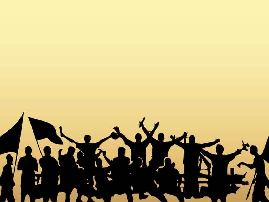 Crowd-Silhouettes