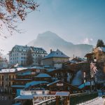 Picture of snowy Morzine