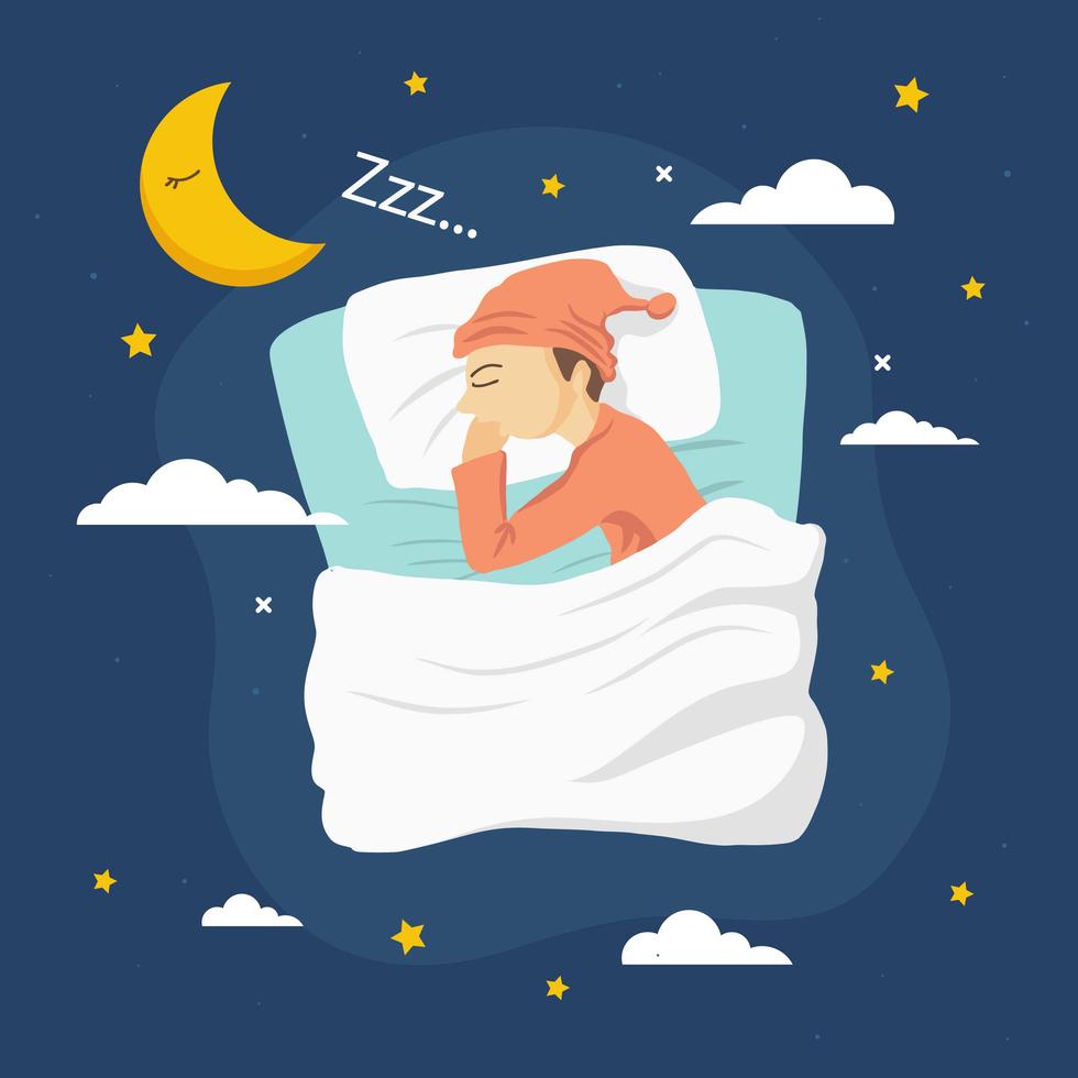 Bedtime Vector Illustration