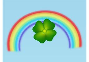 clover-and-rainbow-vector