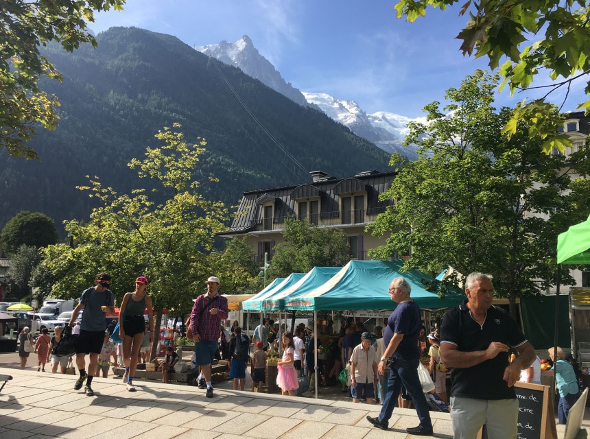 Chamonix marché