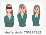 stock-vector-not-see-speak-hear-vector-illustration-girl-concept-755116912